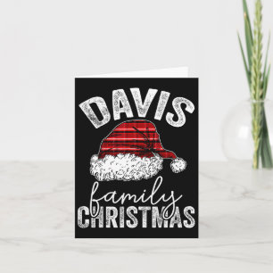 Carte Personnalisée Correspondance familiale Noël Davi