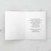 Carte personnalisée d'anniversaire de mariage pour (Intérieur)