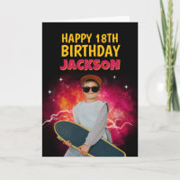 Carte personnalisée d'anniversaire vintage bootleg