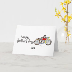 Carte personnalisée de la fête des Pères pour mota