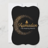 Carte personnalisée de vacances Ramadan Kareem (Devant)