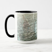 Carte personnalisée du New Hampshire | Mug Coastal (Gauche)