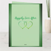 Carte personnalisée Happy 20e anniversaire de Mari (Dos)