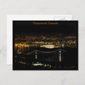 Carte personnalisée Lions Gate de Vancouver (Devant / Derrière)