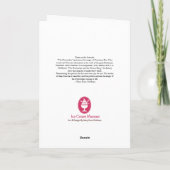 Carte personnalisée Nutcracker Vintage Art Nouveau (Dos)