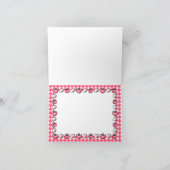 Carte personnalisée Ourson Chef (Intérieur)