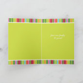 Carte personnalisée par vacances (Intérieur)