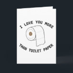 Carte Personnalisée Personnalisée Funny Toilet Papier Qu<br><div class="desc">Personnalisée Personnalisée Funny Toilet Papier Quarantaine</div>