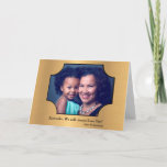 Carte personnalisée Photo d'anniversaire<br><div class="desc">Photo Personnalisée Anniversaire La carte personnalisée est une carte que vous pouvez recréer pour vous-même. Laissez ou remplacez la photo par la vôtre sur la couverture et les informations. Personnalisé. Profite.</div>