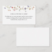 Carte personnalisée pour clôture de Prairie Fleuri (Devant / Derrière)