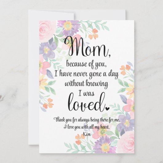 Carte personnalisée pour la carte mère (Devant)