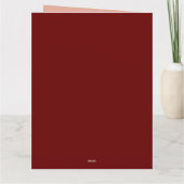 Carte personnalisée pour la Saint-Valentin (Dos)