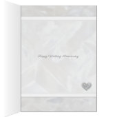 carte personnalisée pour l'anniversaire du 60e Mar (Intérieur (Droit))