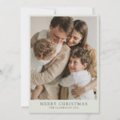 Carte personnalisée pour les vacances en famille m (Devant)