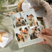 Carte personnalisée pour les vacances en famille m