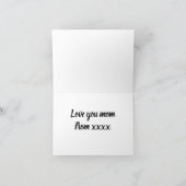 Carte personnalisée Simple Happy Mother's Day Card (Intérieur)