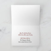 Carte personnalisée Snowman pour la construction d (Intérieur)