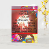 Carte Personnaliser (Fleur jaune)