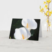 Carte Personnaliser (Fleur jaune)