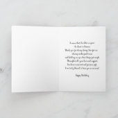 Carte Personnaliser à tante, Joyeux anniversaire (Intérieur)