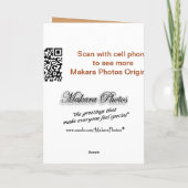 Carte Personnaliser Anniversaire de cheval (Dos)