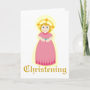 Carte Personnaliser-baptême miraculeuse