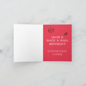 Carte Personnaliser Boys 10th Birthday Card - Rock and R (Intérieur)