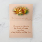Carte Personnaliser de reflet de sympathie (Intérieur)