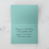 Carte Personnaliser de salutation BrindleRoses (Intérieur)