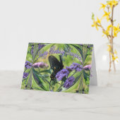 Carte PERSONNALISER-filleJourHB (Fleur jaune)