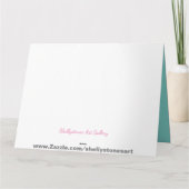 Carte Personnaliser grande colombe "Joyeuses Pâques" (Dos)