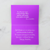 Carte Personnaliser Inspirationnelle de Dogwood (Intérieur)