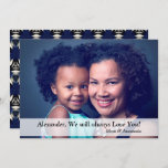 Carte Personnaliser la photo d'anniversaire personnalisé<br><div class="desc">Photo Personnalisée Anniversaire La carte personnalisée est une carte que vous pouvez recréer pour vous-même. Laissez ou remplacez la photo par la vôtre sur la couverture et remplacez les mots sur la couverture. Profitez</div>