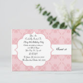 Carte Personnaliser l'invitation d'anniversaire (Debout devant)