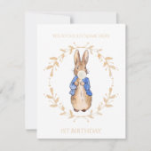 Carte Personnaliser Peter Bubble Gum 1er anniversaire (Devant)