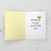 Carte Personnaliser tellement impertinente il (Intérieur)