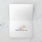 Carte Personnalisez avec n'importe quelle année ~ Célébr (Intérieur)