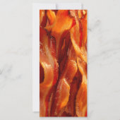 Carte Personnalisez ceci avec Keep Calm et Bacon grésill (Dos)