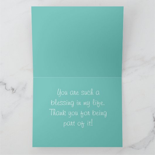 Carte Personnalisez grande colombe "Joyeuses Pâques" (Intérieur)