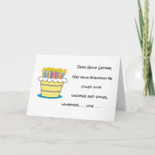 Carte Personnalisez la salutation de joyeux anniversaire