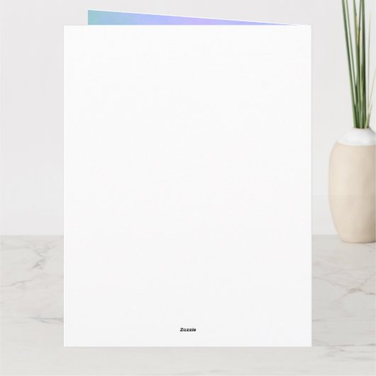 Carte Personnalisez ou reconcevez à partir de Scratch - (Dos)