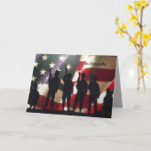 Carte Personnalité de la sympathie du soldat patriotique (Fleur jaune)