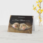 Carte Personnalize (Fleur jaune)