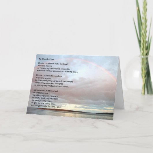 Carte Personne D'Autre Que Toi... Amitié (Devant)