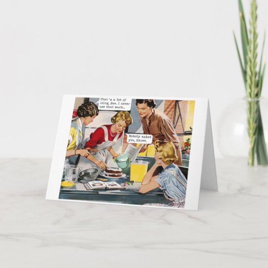 Carte Personne Ne Vous A Demandé, Karen (Devant)