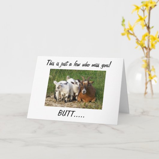 CARTE PERSONNE NE VOUS MANQUE COMME "NOUS LE FAISONS" (Fleur jaune)