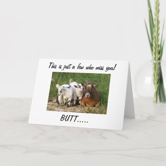 CARTE PERSONNE NE VOUS MANQUE COMME "NOUS LE FAISONS" (Devant)