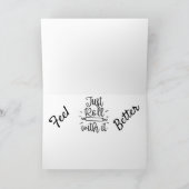 CARTE PERSONNE N'EST HEUREUX QUAND "TU TE SENS CRAPPÉ" (Intérieur)