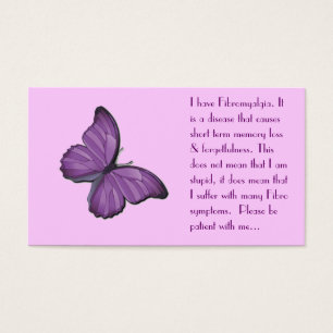 Carte personnelle de fibromyalgie