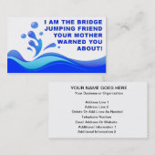 Carte personnelle d'introduction d'affaire louche (Devant / Derrière)